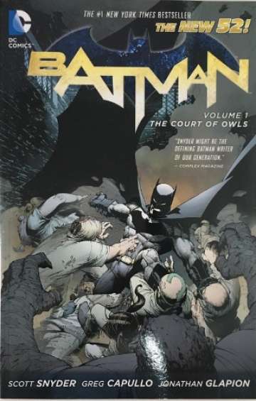 Batman – The New 52 (TP Importado) 1 - The Court of Owls