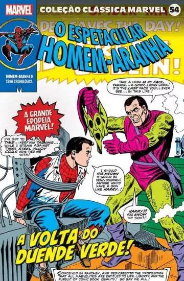 Coleção Clássica Marvel 54 - O Espetacular Homem-Aranha: A volta do Duende Verde!