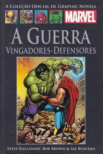 A Coleção Oficial de Graphic Novels Marvel - Clássicos (Salvat) 27 - A Guerra Vingadores-Defensores
