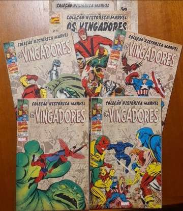 Coleção Histórica Marvel: Os Vingadores 0 - Box Completo Volumes 05 a 08