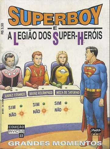 Coleção Invictus 22 - Superboy e a Legião dos Super-Heróis