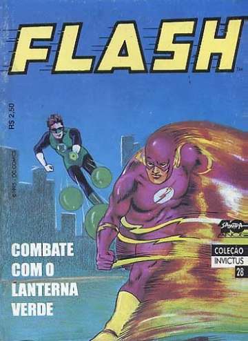 Coleção Invictus 28 - Flash Combate com o Lanterna Verde