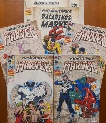 Coleção Histórica: Paladinos Marvel 0 - Box Completo Volumes 01 a 04