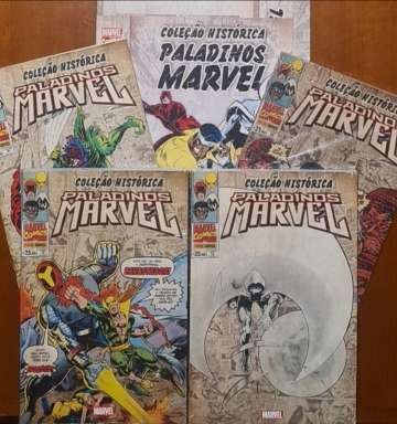 Coleção Histórica: Paladinos Marvel 0 - Box Completo Volumes 09 a 12