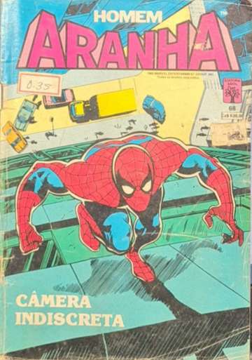O Homem-Aranha Abril (1ª Série) 68  [Danificado: Capa Rasgada, Usado]