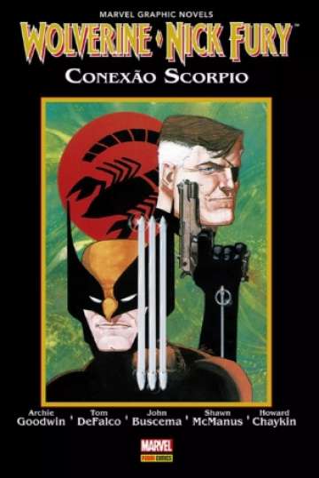 Marvel Graphic Novels (Capa Dura) - Wolverine e Nick Fury: Conexão Scorpio