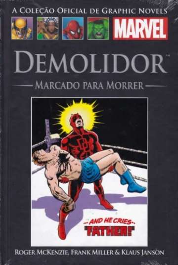 A Coleção Oficial de Graphic Novels Marvel - Clássicos (Salvat) 40 - Demolidor: Marcado para Morrer