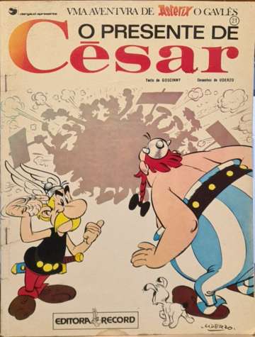 Asterix, o Gaulês (Record) 21 - O Presente de César  [Danificado: Usado]