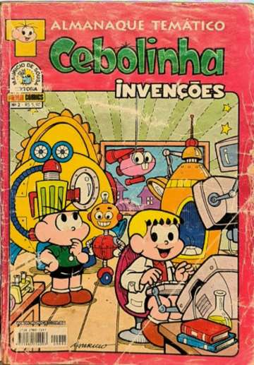 Almanaque Temático 2 - Cebolinha: Invenções  [Danificado: Capa Amassada, Usado]