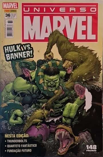 Universo Marvel - 2ª Série 36  [Danificado: Capa Descascada, Usado]