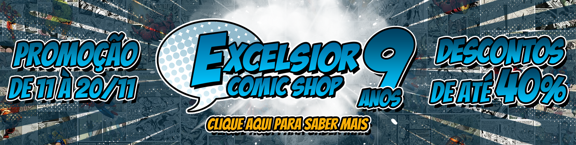 Promoção de aniversário Excelsior