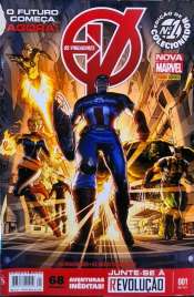 Os Vingadores – 1a Série (Nova Marvel) 1  [Danificado: Capa Descascada, Usado]