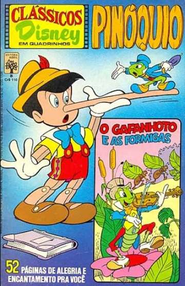 Clássicos Disney em Quadrinhos (1ª Série - 1981-1983) 8 - Pinóquio