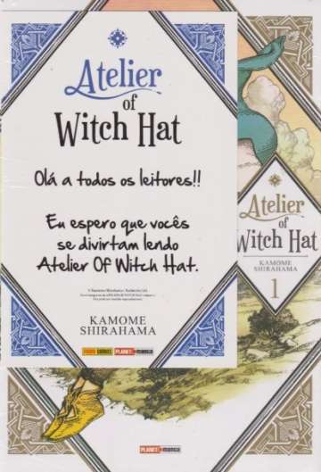 Atelier Of Witch Hat 1 - Com Brinde Original