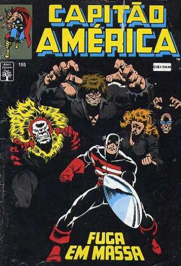 Capitão América Abril 155