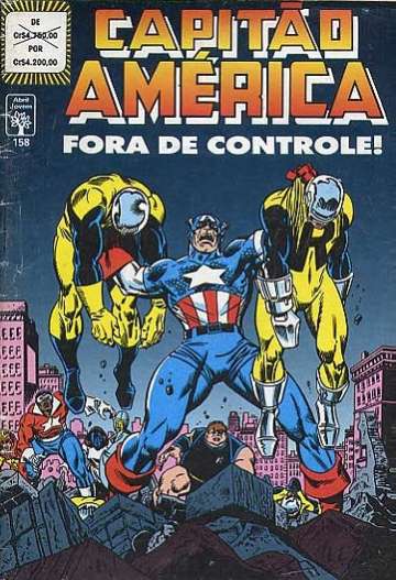 Capitão América Abril 158
