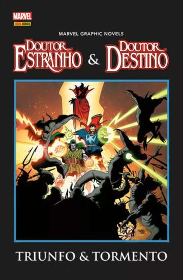 Marvel Graphic Novels (Capa Dura) - Doutor Estranho e Doutor Destino: Triunfo E Tormento