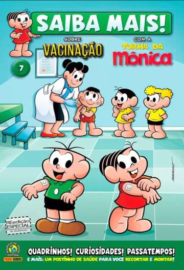 Saiba Mais! com a Turma da Mônica (2ª Série - 2022) – Reedição Especial 7 - sobre Vacinação