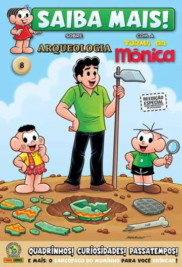 Saiba Mais! com a Turma da Mônica (2ª Série - 2022) – Reedição Especial 8 - sobre Arqueologia