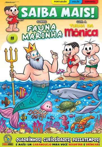 Saiba Mais! com a Turma da Mônica (3ª Série - 2024) - em Português 11 - sobre Fauna Marinha