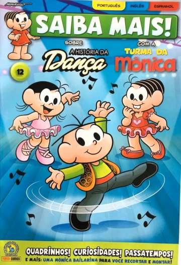 Saiba Mais! com a Turma da Mônica (3ª Série - 2024) - em Português 12 - sobre a História da Dança