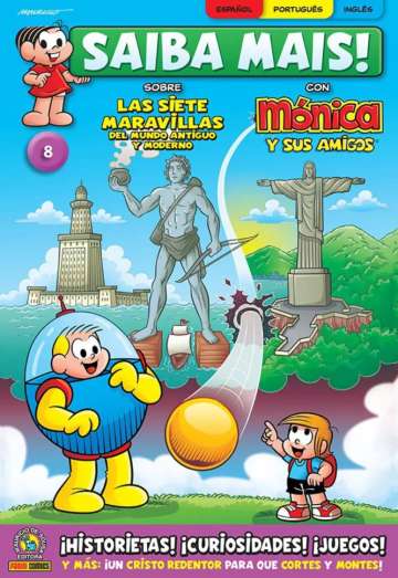Saiba Mais! con Mónica y sus amigos (3ª Série - 2024) - em Espanhol 8 - sobre las Siete Maravillas del Mundo Antiguo y Moderno