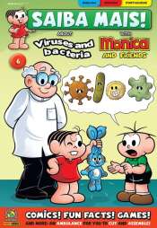 Saiba Mais! with Monica and friends (3ª Série – 2024) – em Inglês 6 – about Viruses and Bacteria