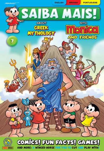 Saiba Mais! with Monica and friends (3ª Série - 2024) - em Inglês 7 - about Greek Mythology