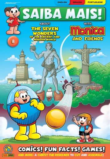 Saiba Mais! with Monica and friends (3ª Série - 2024) - em Inglês 8 - about the Seven Wonders of the Ancient and Modern World