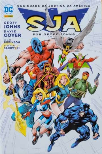 Sociedade da Justiça da América por Geoff Johns - DC Omnibus 1