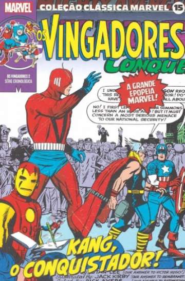 Coleção Clássica Marvel 15 - Os Vingadores 2: Kang o Conquistador