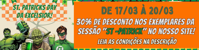 St. Patricks Day! 30% de desconto!
