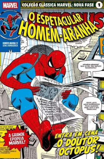 Coleção Clássica Marvel: Nova Fase 1 - O Espetacular Homem-Aranha 12: Entra em cena o Doutor Octopus!