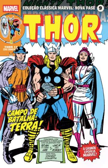 Coleção Clássica Marvel: Nova Fase 9 - Thor 11: Campo de Batalha Terra!