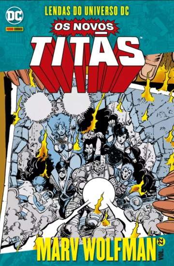 Lendas do Universo DC: Os Novos Titãs 22 - Marv Wolfman