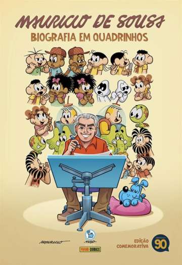 Mauricio de Sousa: Biografia em Quadrinhos - Edição Comemorativa Atualizada 90 Anos (3ª Edição)