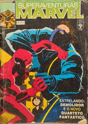 Superaventuras Marvel Abril 118  [Danificado: Capa Amassada, Usado]
