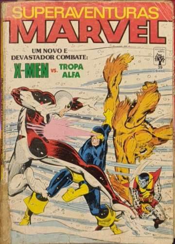 Superaventuras Marvel Abril 39  [Danificado: Lateral Machucada, Página(s) Rasgada(s), Usado]