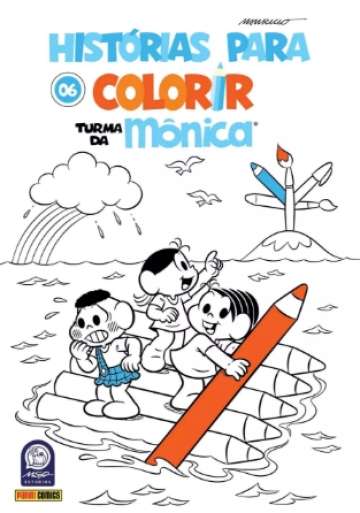 Histórias Para Colorir Turma da Mônica 6