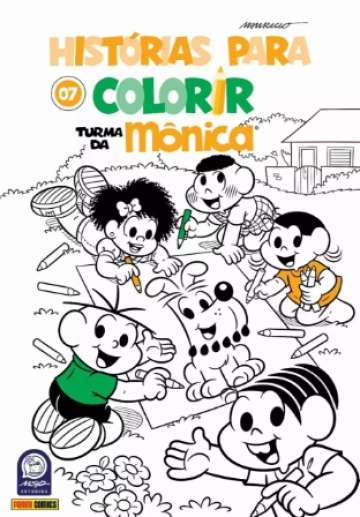 Histórias Para Colorir Turma da Mônica 7
