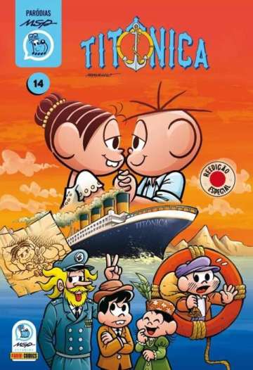 As Grandes Paródias da Turma da Mônica / Paródias MSP (Reedição Especial) 14 - Titônica