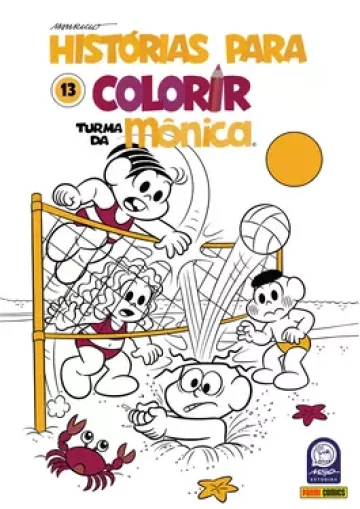 Histórias Para Colorir Turma da Mônica 13