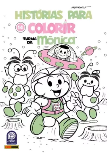 Histórias Para Colorir Turma da Mônica 14